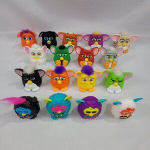 McDonalds Furby 1998 Furby Boom 2013 & 2016 Set 17 Figures